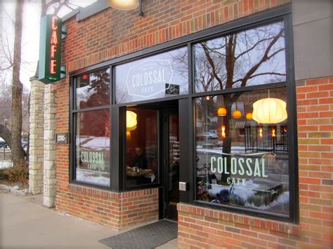 Colossal cafe - Now you have even more reasons to make Colossal your Twin Cities breakfast and lunch destination. Interested in hosting a party or event? Our Grand location is available for rent after business hours! For more information, please stop in, call us at 651-414-0543, or send us a message. You should really come check it out for yourself. It’s ... 